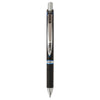 Pentel EnerGel PRO Permanent Ink Gel Pen, Retractable, Medium 0.7 mm, Blue Ink, Black Barrel