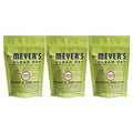 Mrs. Meyer's Automatic Dish Detergent, Lemon, 12.7 oz Pack, 20/Pack, 6/Carton