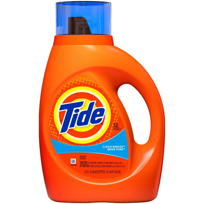 Tide Clean Breeze Scent Liquid Laundry Detergent, 50 Oz, 32 Loads by Pasteur Pharmacy