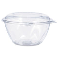 Dart Tamper-Resistant, Tamper-Evident Bowls with Dome Lid, 32 oz, 7" Diameter x 3.4"h, Clear, Plastic, 150/Carton