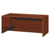 HON 10700 Series Single Pedestal Credenza, 1 Box/File Pedestal, 72w x 29.5h Cognac
