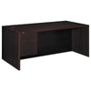 HON 10700 Series Single Pedestal Credenza, 1 Box/File Pedestal, 72w x 29.5h Mahogany