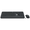 Logitech MK540 Wireless Combo, 2.4 GHz Frequency/30 ft Wireless Range, Black