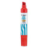 Pilot Jumbo Refillable Permanent Marker, Broad Chisel Tip, Red
