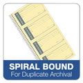 Adams Write 'n Stick Phone Message Pad, Two-Part Carbonless, 2.75 x 4.75, 4/Page, 200 Forms