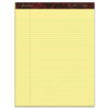 Ampad Gold Fibre Quality Writing Pads, Narrow Rule, 50 Canary-Yellow 8.5 x 11.75 Sheets, Dozen