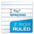 Ampad Recycled Writing Pads, Narrow Rule, Politex Green Kelsu Headband, 50 White 5 x 8 Sheets, Dozen