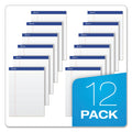 Ampad Recycled Writing Pads, Wide/Legal Rule, Politex Green Kelsu Headband, 50 White 8.5 x 11.75 Sheets, Dozen