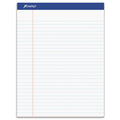 Ampad Recycled Writing Pads, Wide/Legal Rule, Politex Green Kelsu Headband, 50 White 8.5 x 11.75 Sheets, Dozen