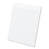Ampad Glue Top Pads, Wide/Legal Rule, 50 White 8.5 x 11 Sheets, Dozen