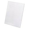 Ampad Recycled Glue Top Pads, Wide/Legal Rule, 50 White 8.5 x 11 Sheets, Dozen