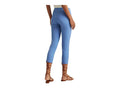 Lauren Ralph Lauren Twill Cropped Skinny Pant – Blue Loch, Size 6 by Vanessa Jane