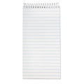 Ampad Earthwise by Ampad Recycled Reporter's Notepad, Gregg Rule, White Cover, 70 White 4 x 8 Sheets