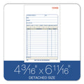 Adams Two-Part Sales Book, Two-Part Carbon, 6.69 x 4.19, 1/Page, 50 Forms