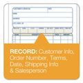 Adams Two-Part Sales Book, Two-Part Carbon, 6.69 x 4.19, 1/Page, 50 Forms