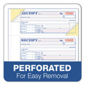 Adams Receipt Book, Three-Part Carbonless, 7.19 x 11, 4/Page, 100 Forms