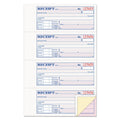 Adams Receipt Book, Three-Part Carbonless, 7.19 x 11, 4/Page, 100 Forms