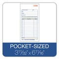 Adams Carbonless Sales Order Book, Three-Part Carbonless, 3.25 x 7.13, 50 Forms