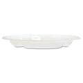 Dart Famous Service Plastic Dinnerware, Plate, 3-Compartment, 10.25" dia, White, 125/Pack, 4 Packs/Carton