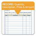 Adams Carbonless Sales Order Book, Three-Part Carbonless, 4.19 x 7.19, 50 Forms