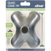 Drive Medical Quad Support Cane Tip, Black