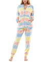 Roudelain Loungewear Zip Front Hoodied, Size Medium