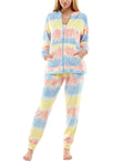 Roudelain Loungewear Zip Front Hoodied Size M by Vanessa Jane