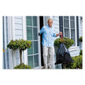 Glad Drawstring Large Trash Bags, 30 gal, 1.05 mil, 30" x 33", Black, 90/Carton