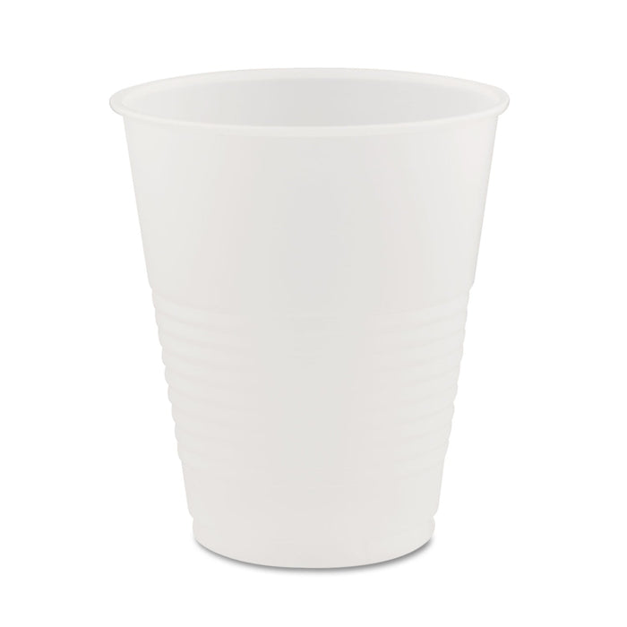 Dart High-Impact Polystyrene Squat Cold Cups, 12 oz, Translucent, 50/Pack