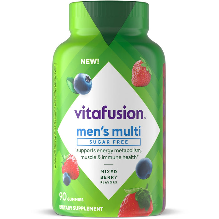 Vitafusion Men's Sugar Free Vitamin Gummies - 90ct by Pasteur Pharmacy