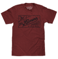 The Hamm's Brewing Company Logo T-Shirt - Red by Tee Luv