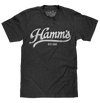 Hamm's Established 1865 White Print T-Shirt - Gray
