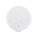 Dart Lift n' Lock Plastic Hot Cup Lids, With Straw Slot, Fits 12 oz to 24 oz Cups, Translucent, 100/Pack, 10 Packs/Carton