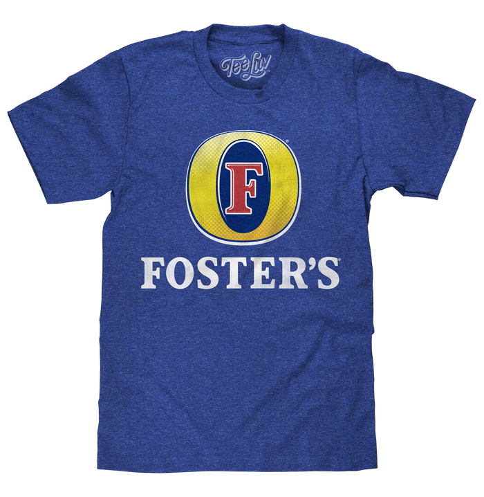 Foster's Logo T-Shirt - Blue by Tee Luv