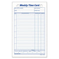 TOPS Weekly Employee Time Cards, One Side, 4.25 x 6.75, 100/Pack