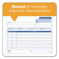 TOPS Snap-Off Shipper/Packing List, Three-Part Carbonless, 8.5 x 7, 1/Page, 50 Forms
