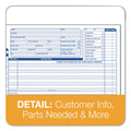 TOPS Auto Repair Four-Part Carbonless, Four-Part Carbonless, 8.5 x 11, 50 Forms
