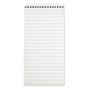 TOPS Reporter’s Notepad, Wide/Legal Rule, White Cover, 70 White 4 x 8 Sheets, 12/Pack