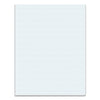 TOPS Quadrille Pads, Quadrille Rule (6 sq/in), 50 White 8.5 x 11 Sheets