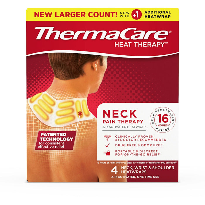 ThermaCare Neck, Wrist & Shoulder Pain Relief Heatwraps by Pasteur Pharmacy