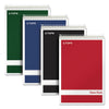 TOPS Steno Pad, Gregg Rule, Assorted Cover Colors, 80 Green-Tint 6 x 9 Sheets, 4/Pack