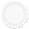 Dart Concorde Foam Plate, 6" dia, White, 1,000/Carton