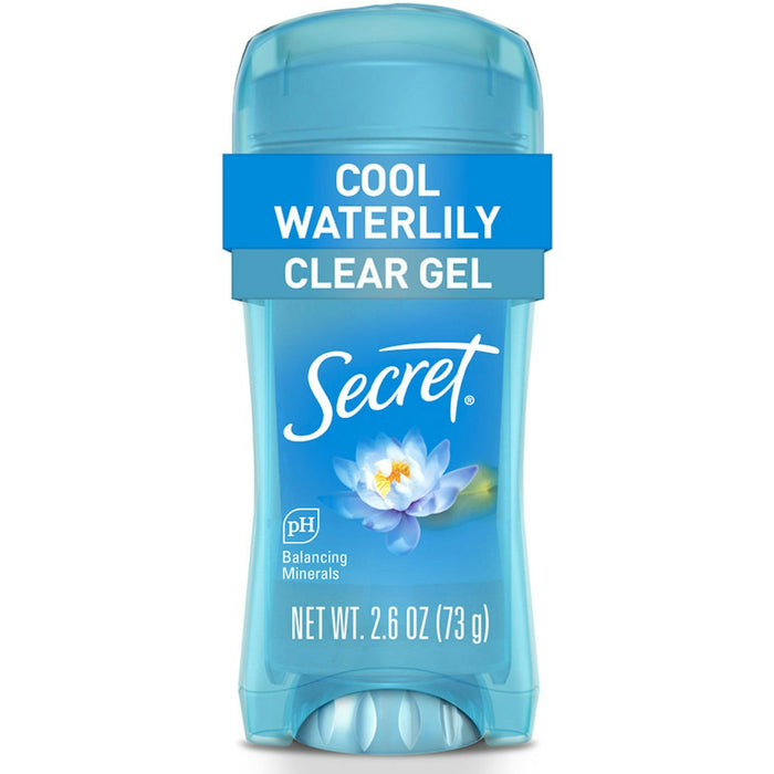 Secret Fresh Cool Waterlily Clear Gel Antiperspirant And Deodorant - 2.6oz by Pasteur Pharmacy