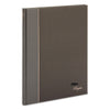 TOPS Royale Casebound Business Notebooks, 1 Subject, Medium/College Rule, Black/Gray Cover, 10.5 x 8, 96 Sheets
