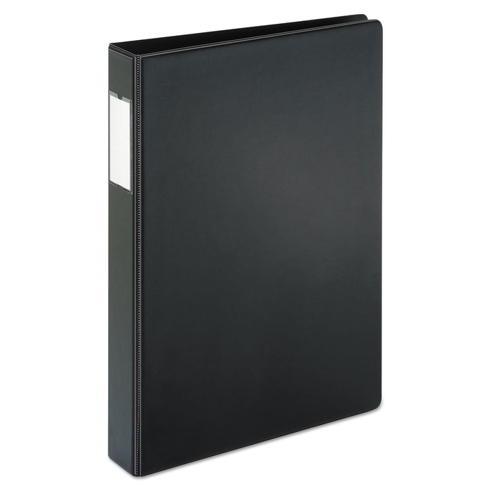 Cardinal Legal Slant D Ring Binder, 3 Rings, 1" Capacity, 14 x 8.5, Black