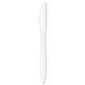 Dart Style Setter Mediumweight Plastic Knives, White, 1000/Carton