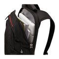 Case Logic Diamond Backpack, Fits Devices Up to 14.1", Polyester, 6.3 x 13.4 x 17.3, Black
