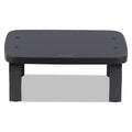 Kensington SmartFit Monitor Stands, 12.25" x 2.25" x 1.75" to 4.75", Black, Supports 40 lbs