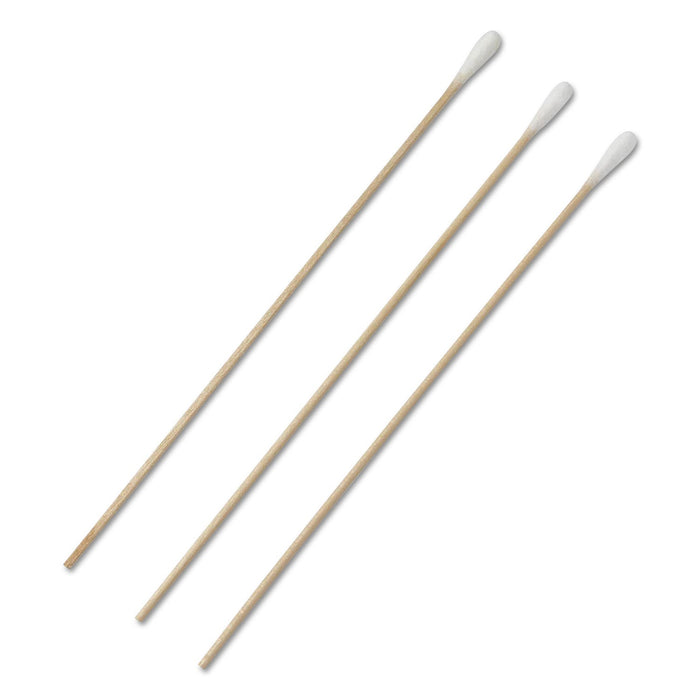 Medline Non-Sterile Cotton Tipped Applicators, Wood, 6", 1,000/Box