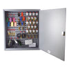 SteelMaster Steel Key Cabinet, 90-Keys, Steel, Gray, 3.5 x 16.5 x 18.38